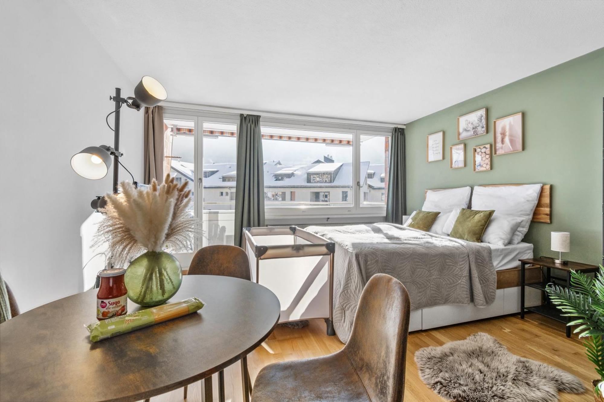 Studio Mit Bergblick Titlis, Luzern, Pilatus, See Engelberg Exterior foto
